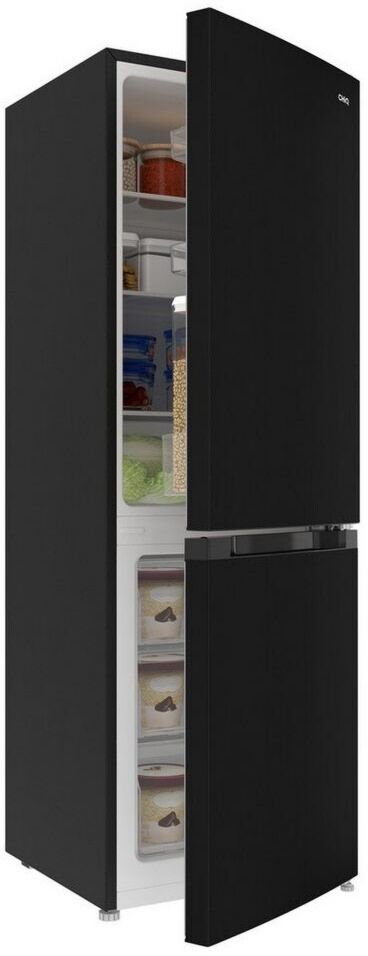 Réfrigérateur CHiQ CBM159LEBD 109 L 48 L largeur 49,4 cm Froid statique 2 portes Dégivrage automatique du réfrigérateur Acier 220V-240V 39 dB LED Noir