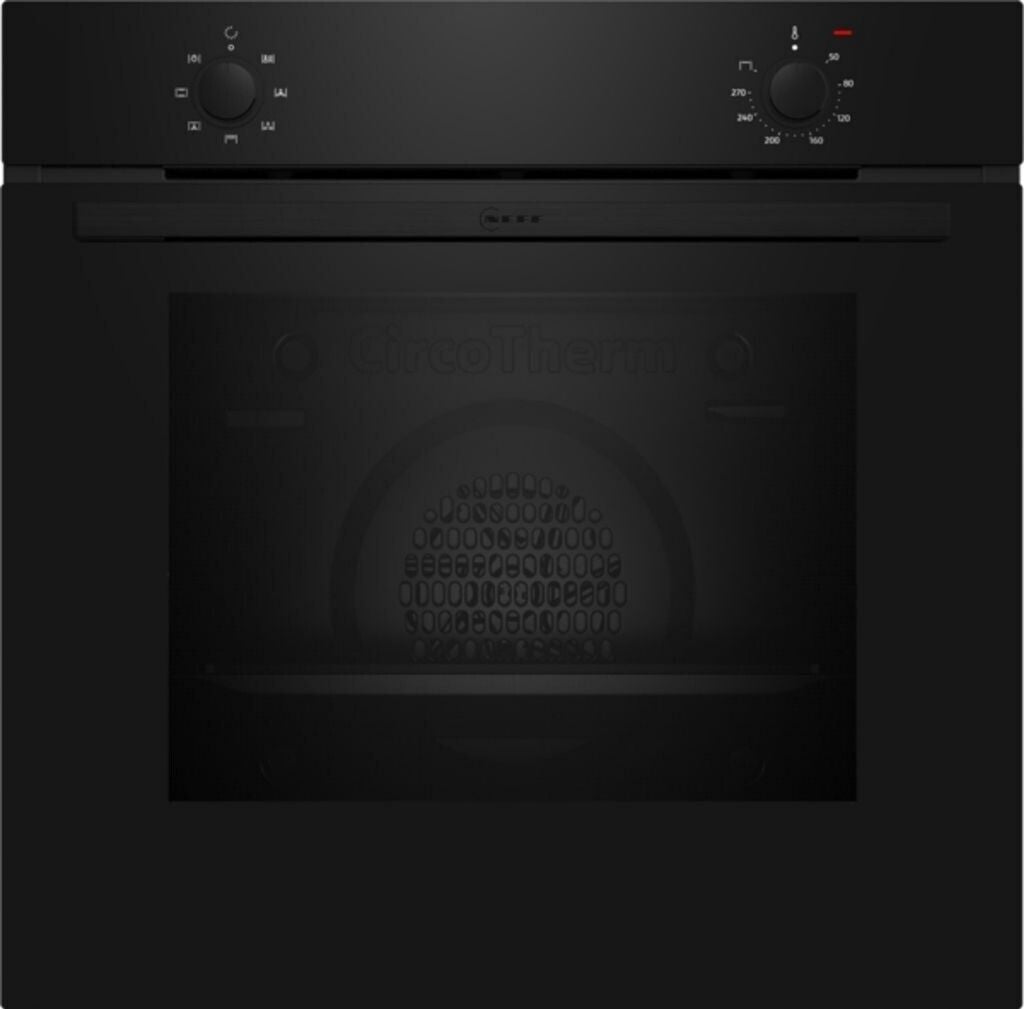 Four électrique Neff BX18B (B1DCA0AK0 + T18SDH9L0) 4 foyers Convection naturelle 71 L 3 400 W Grande largeur 59,4 cm 220-240V Noir profondeur 54,8 cm