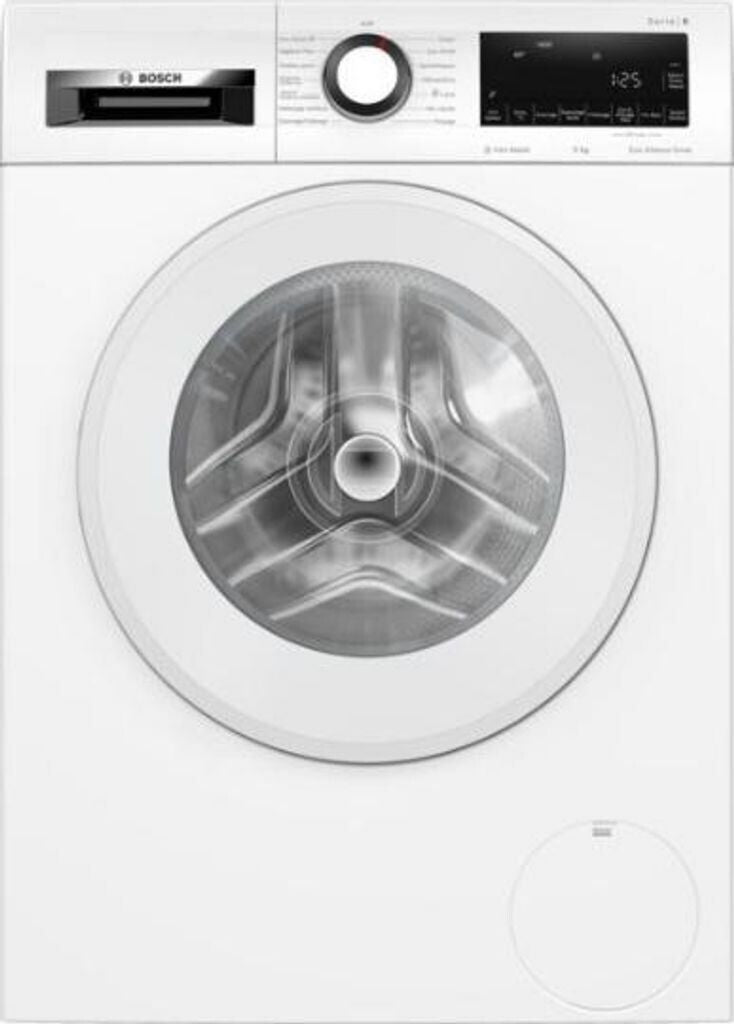 Bosch WGG244Z3FR Lave-linge 9 kg 1 400 tours/min largeur 59,8 cm Rajout de linge, Ajustement automatique du niveau d'eau Moteur à induction Blanc