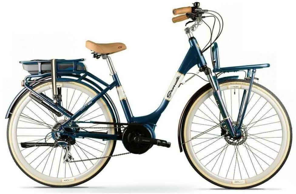 Vélos électriques 36 V Granville E-summerside Bosch Active Plus 250 W Avec éclairage, Avec béquille latérale Moteur pédalier 12 vitesse(s) Aluminium
