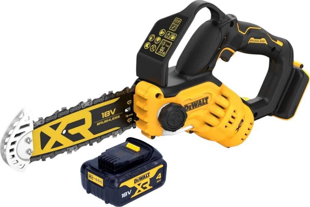 DeWalt DCMPS 520 N Tronçonneuse sans fil moteur brushless 4 Ah 1 batterie Jaune