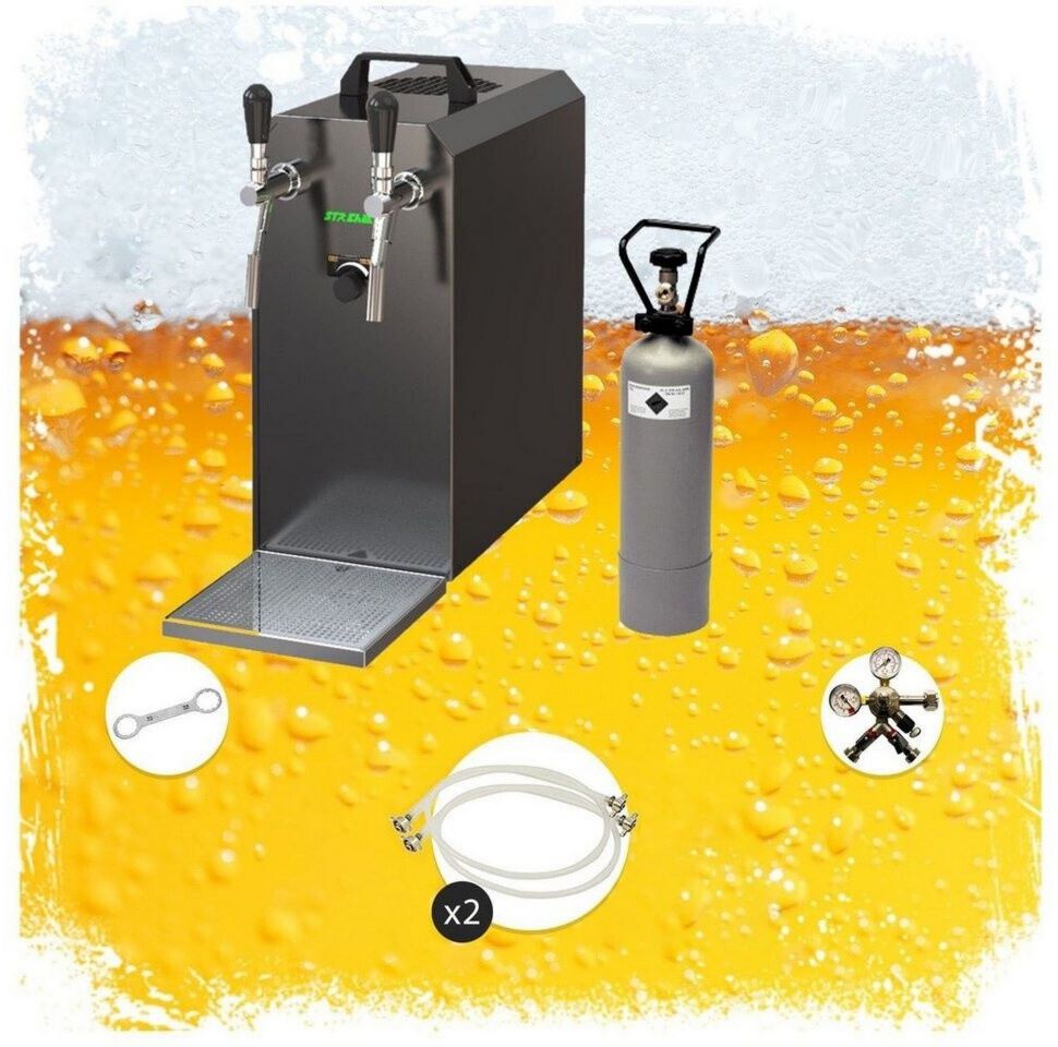 Pompe à bière ich-zapfe NEW-99942 5 L Noir, Argent