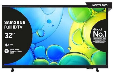 Samsung F6000F UE32F6000F Téléviseur 32 pouces 1.920 x 1.080 pixels 16:9 80 cm HDR Plus, Mega Contrast, Micro Dimming Pro, Contrast Enhancer Bluetooth