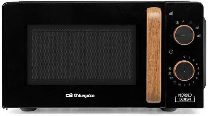 Suinga OB_MIG2140 Fours à micro-ondes 700 W, 900 W 20 L Grâtiner Grille Minuterie, Signaux sonores 5, 11 Acier Touches Noir