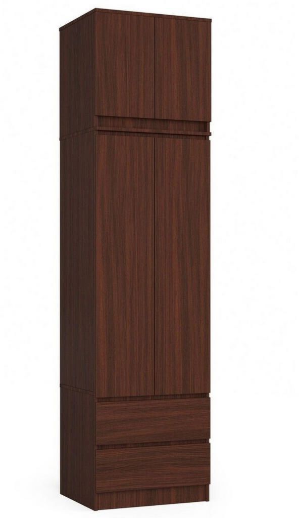 Armoire à porte battante Marron Akord Furniture Factory STAR S60 60x51x234cm Contemporain