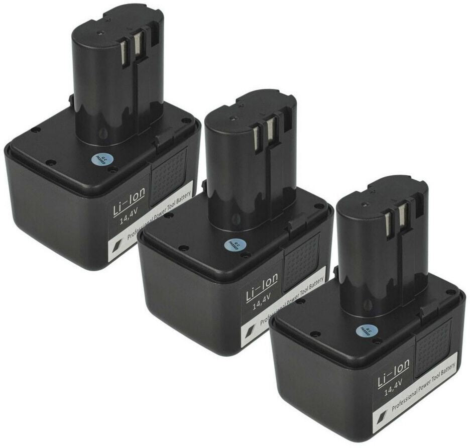 vhbw 3x Batterie Li-ion 2000mAh 14,4V pour Würth ANG 310, ANG 14 (182417984-3) Batterie compatible pour outillage électrique 2 Ah