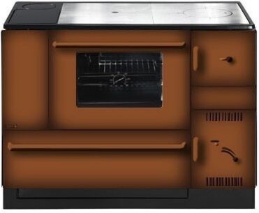 Cuisinière à combustible solide largeur 111 cm Wamsler K 170 K W2000170714525 Fonctionnement continu hauteur 85 cm profondeur 60 cm