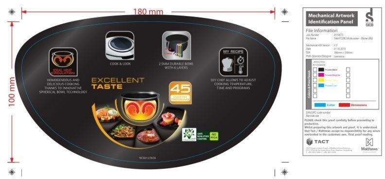 Tefal RK8121 Multicuiseurs 5 L Maintien au chaud, Bain-marie 750 W De 2 à 4 personnes 45 Programmation automatique, Minuterie Écran LCD Blanc