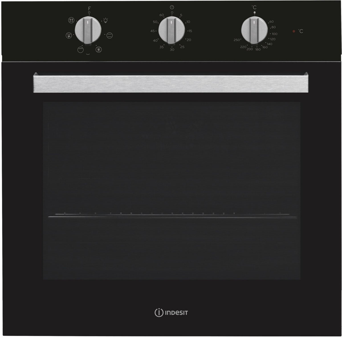 Four encastrable Indesit IFW 6530 BL 66 L Décongélation Grande Multifonction largeur 59,5 cm Noir profondeur 55,1 cm hauteur 59,5 cm