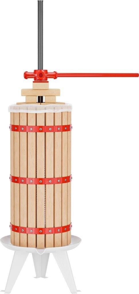 Wiltec 51739 Presse-agrumes 30 L largeur 29 cm Métal, Bois pour Baies hauteur 59 cm profondeur 29 cm