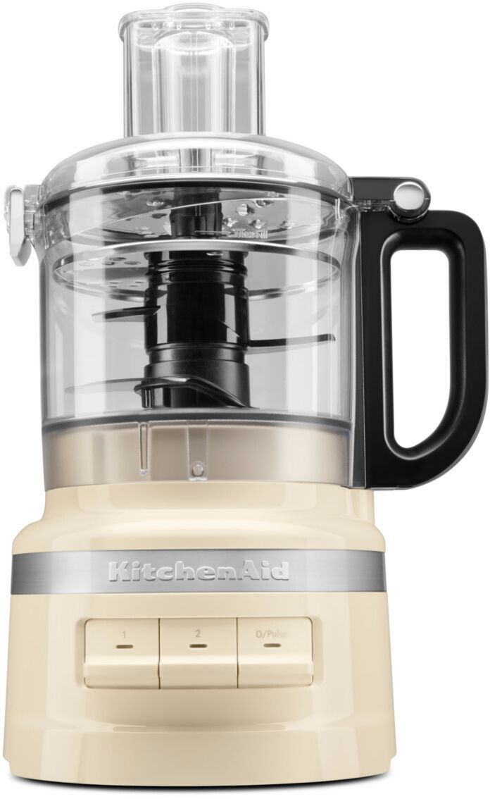 KitchenAid Food Processor 1,7l (5KFP0719) cream (5KFP0719EAC) Robot de cuisine 250 W largeur 19,5 cm Pétrir Enroulement du cordon 3 vitesses Crème