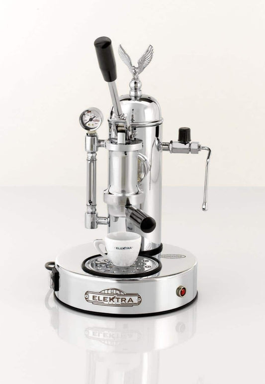 Machine à café expresso Elektra Micro Casa a leva S1 9 bars 800 W 1,8 L largeur 26 cm Valve basculante hauteur 49 cm profondeur 26 cm