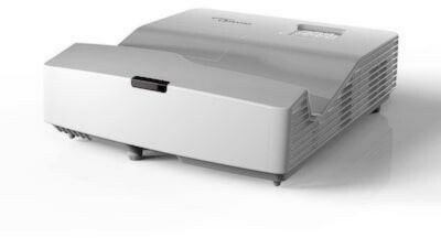 Vidéoprojecteur courte focale Optoma W340UST 1.280 x 800 pixels 4 000 ANSI Lumen largeur 343 mm De face Système de sécurité par mot de passe 28 dB