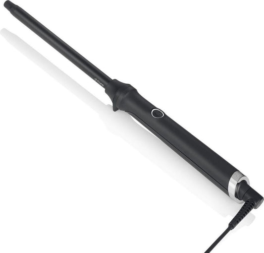 Fer à boucler ghd Curve Thin Wand Avec boîtier Cool-Touch, Avec pointe froide pour Tous types de cheveux Noir