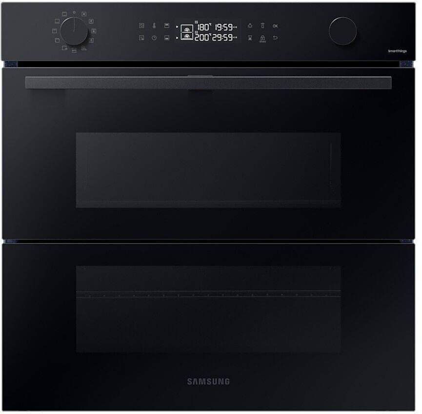 Samsung NV7B4550VAK/U1 Four électrique 76 L 23 largeur 59,6 cm Wi-Fi Grande Minuterie, Cavité divisible Écran numérique, Horloge Noir profondeur 57 cm