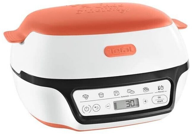 Tefal Kd801510 Machine à gâteau largeur 35 cm Plastique Orange hauteur 26 cm profondeur 38 cm