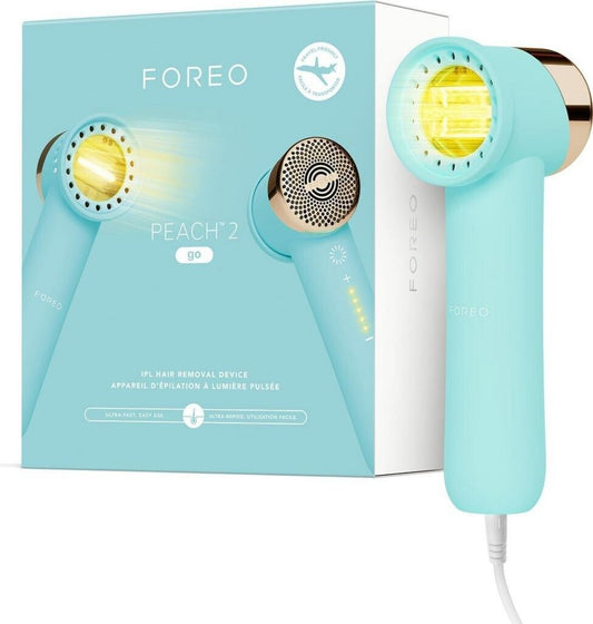 Épilateur lumière pulsée Foreo Peach 2 go Arctic Blue Avec fonction lumière Technologie IPL Secteur Bleu