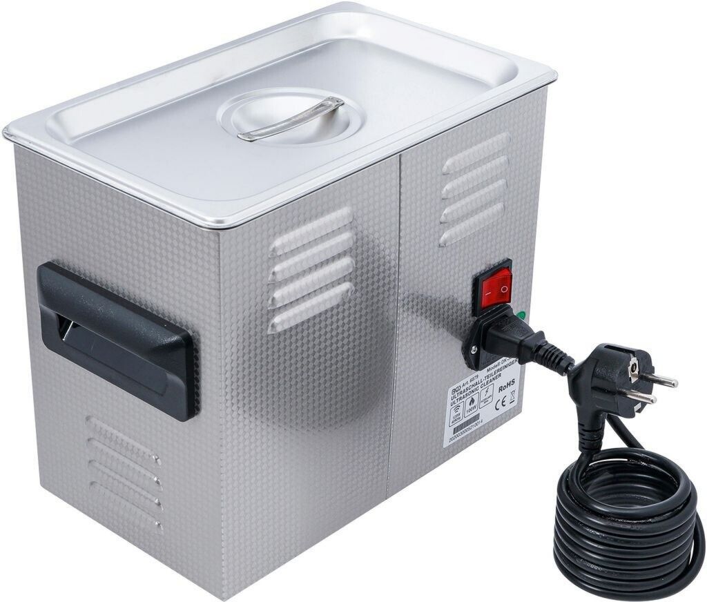 Nettoyeurs ultrasons 240 W – BGS 6879 3,2 L Corbeille de nettoyage Carrée – protection IP20