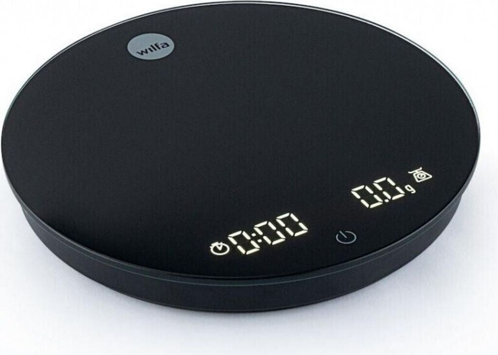 Balance de cuisine électronique Wilfa KS1B-T2 Black Bluetooth Écran LED 2 kg Métal Noir