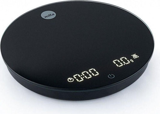 Balance de cuisine électronique Wilfa KS1B-T2 Black Bluetooth Écran LED 2 kg Métal Noir