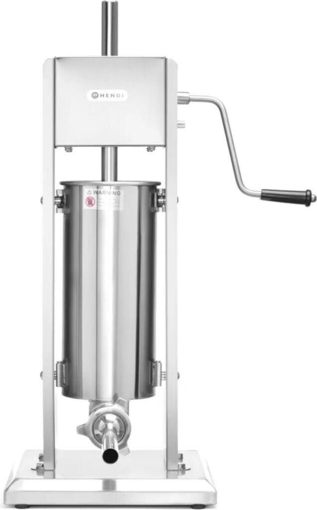 Poussoir à saucisse Hendi 282588 640 W Électrique Métal Gris, Inox