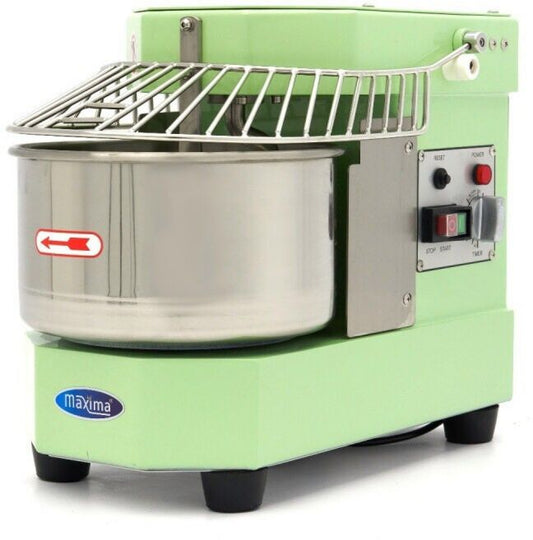 Robot de cuisine Maxima MSM8 09361001 Green 8 L 450 W largeur 30,2 cm Pétrir, Mélanger Minuterie Acier Vert hauteur 38,5 cm profondeur 49,5 cm