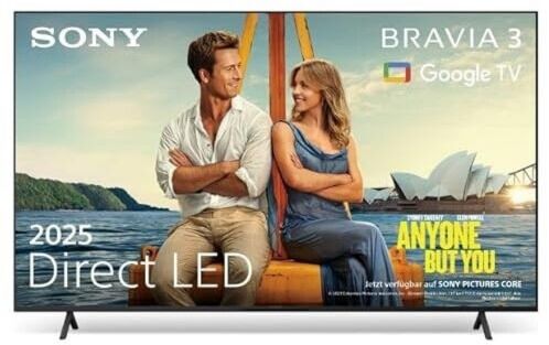 Sony K-S32 K65S32 Téléviseur 65 pouces 3.840 x 2.160 pixels 16:9 165 cm Bluetooth Wi-Fi Moyenne (15-25 m²) ALLM, VRR Hbb TV, Smart TV