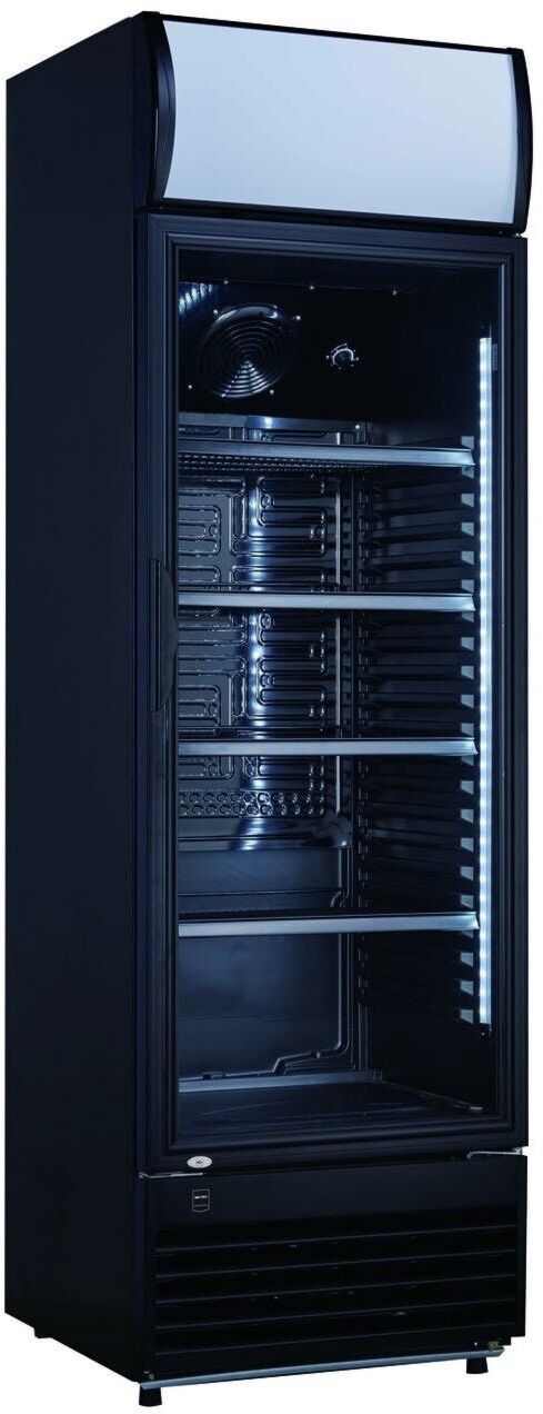 Armoire réfrigérée à boissons Metro Professional GSC2350B 324 L Air pulsé Verre, Plastique Noir – thermostat mécanique