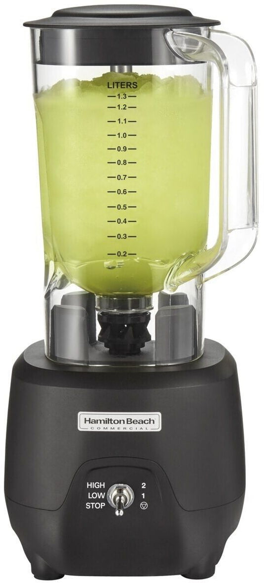 Mixeur professionnel FA-SA Hamilton Beach Bar (1300 ml) HBB908R-C Noir 1,3 L 1 100 W Mixer, Mélanger Compatible lave-vaisselle Bol mixeur Inox