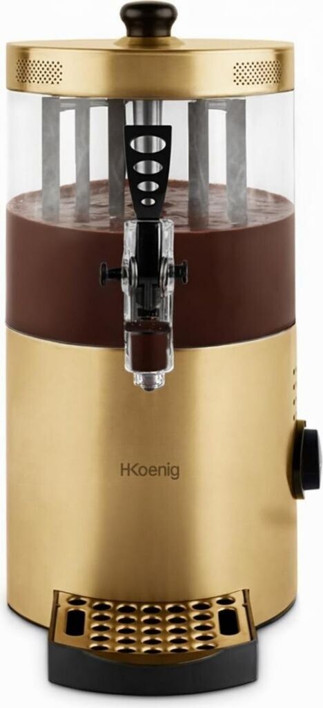 H. Koenig SHK804 Appareils de cuisine 1 200 W Fonction maintien au chaud Avec couvercle Électrique Compatible lave-vaisselle Plastique Inox