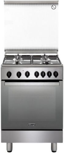 De'Longhi DGX 64 LSG Gazinière 71 L Gril, Multifonction, Chaleur sole+voûte profondeur 60 cm