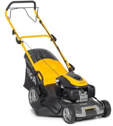 Tondeuse à gazon Stiga Combi 50 SQ H 48 cm réservoir 0,95 L 3 300 W 4,488 CV Réglage centralisé de la hauteur de coupe Démarrage manuel Essence