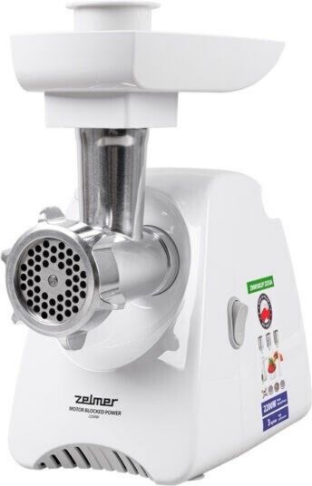 Hachoir à viande électrique Zelmer ZMM5801P 2 200 W Pieds antidérapants Acier
