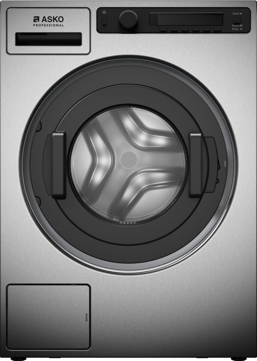 Lave-linge Asko WMC8944PB.T 1 600 tours/min 4 600 W largeur 59,5 cm 3 compartiments à détergent Gris profondeur 59,1 cm hauteur 85 cm