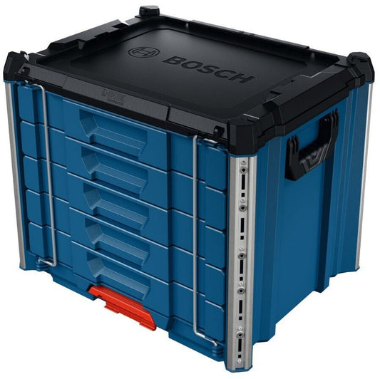 Bosch Professional L-BOXX Contractor 476 Drawer 5 Coffret à outils longueur 476 mm Tiroir Empilable, Résistant aux chocs