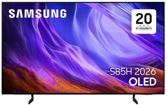 Samsung TQ-S85HAE TQ77S85HAE Téléviseur 77 pouces 3.840 x 2.160 pixels 16:9 Bluetooth Wi-Fi FreeSync Grande (>25 m² ) Smart TV, Hbb TV