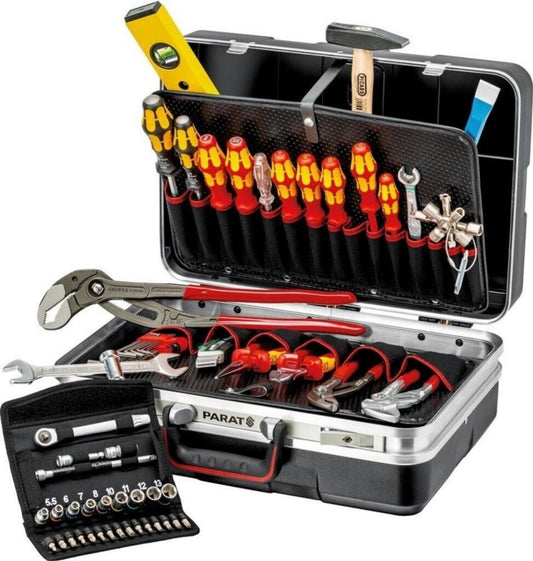 Knipex 002121HKS Coffret à outils 24 pièces pour Sanitaire Acier Verrouillable Noir