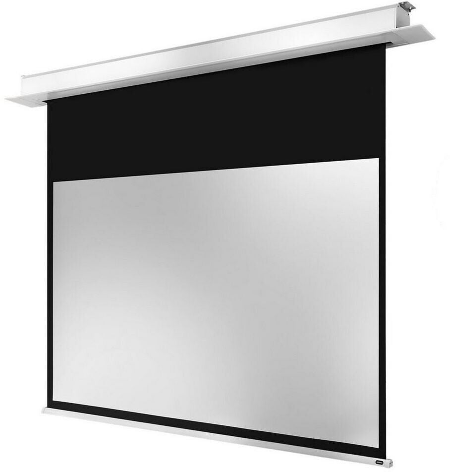 Écran de projection motorisé celexon Ceiling-Mount Motor Professional Plus 180 x 101 81 pouces 16:9 Dos noir, Bordure noire Plafond