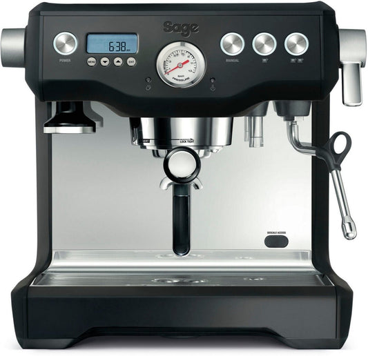 Sage The Dual Boiler SES920BTR4EEU1 Machine à café expresso 2,5 L 2 200 W largeur 37 cm 15 bars 280 g Contrôle PID, Équipement à lait Inox Brossée