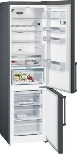 Siemens KG39NHXEP Réfrigérateur froid ventilé 279 L 89 L 100 W largeur 60 cm Réfrigération rapide, Congélation rapide 2 portes Acier 220V-240V 39 dB